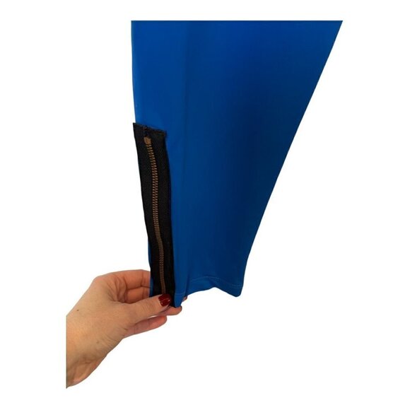 LNA Blue‎ Low Rise Cropped Zippered Ankle Leggings Size M - Picture 6 of 9